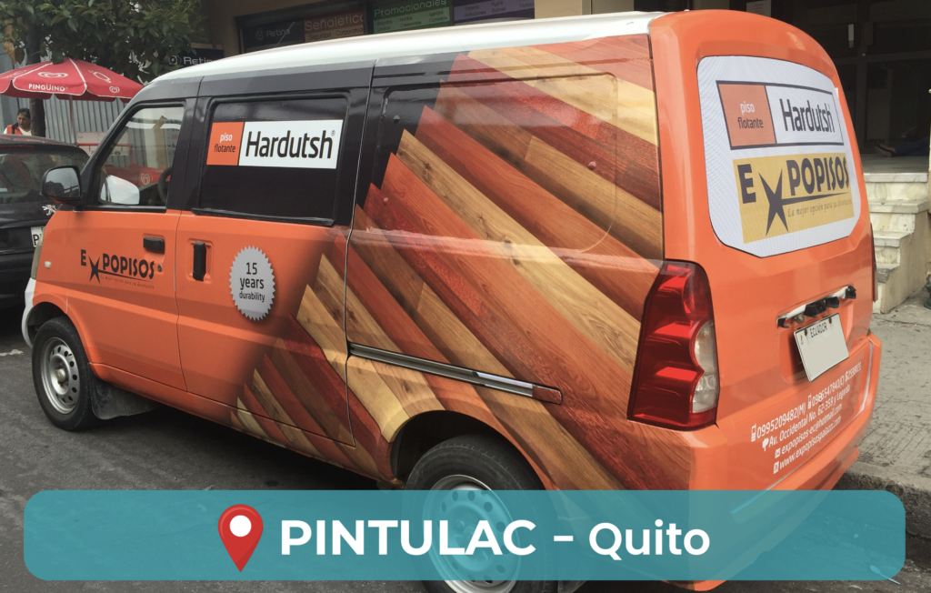Branding Vehicular Quito Guayaquil Ambato cuenca